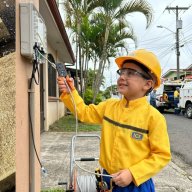 Disfraz Trabajador del ICE  - Día del Trabajador - Profesiones y Oficios  / Niño y Niña